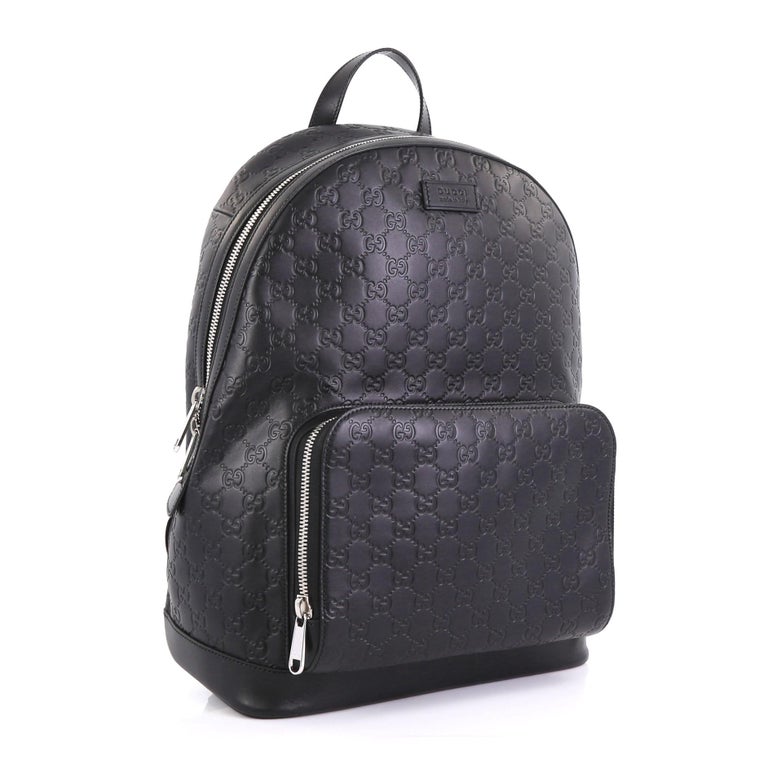 Gucci Signature Pocket Backpack Guccissima Leather Large For Sale at ...