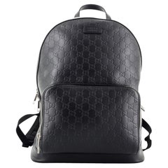 Gucci Signature Pocket Backpack Guccissima Leather Large