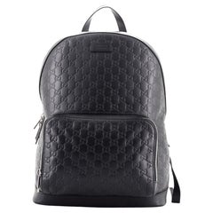 Gucci Signature Pocket Backpack Guccissima Leather Large