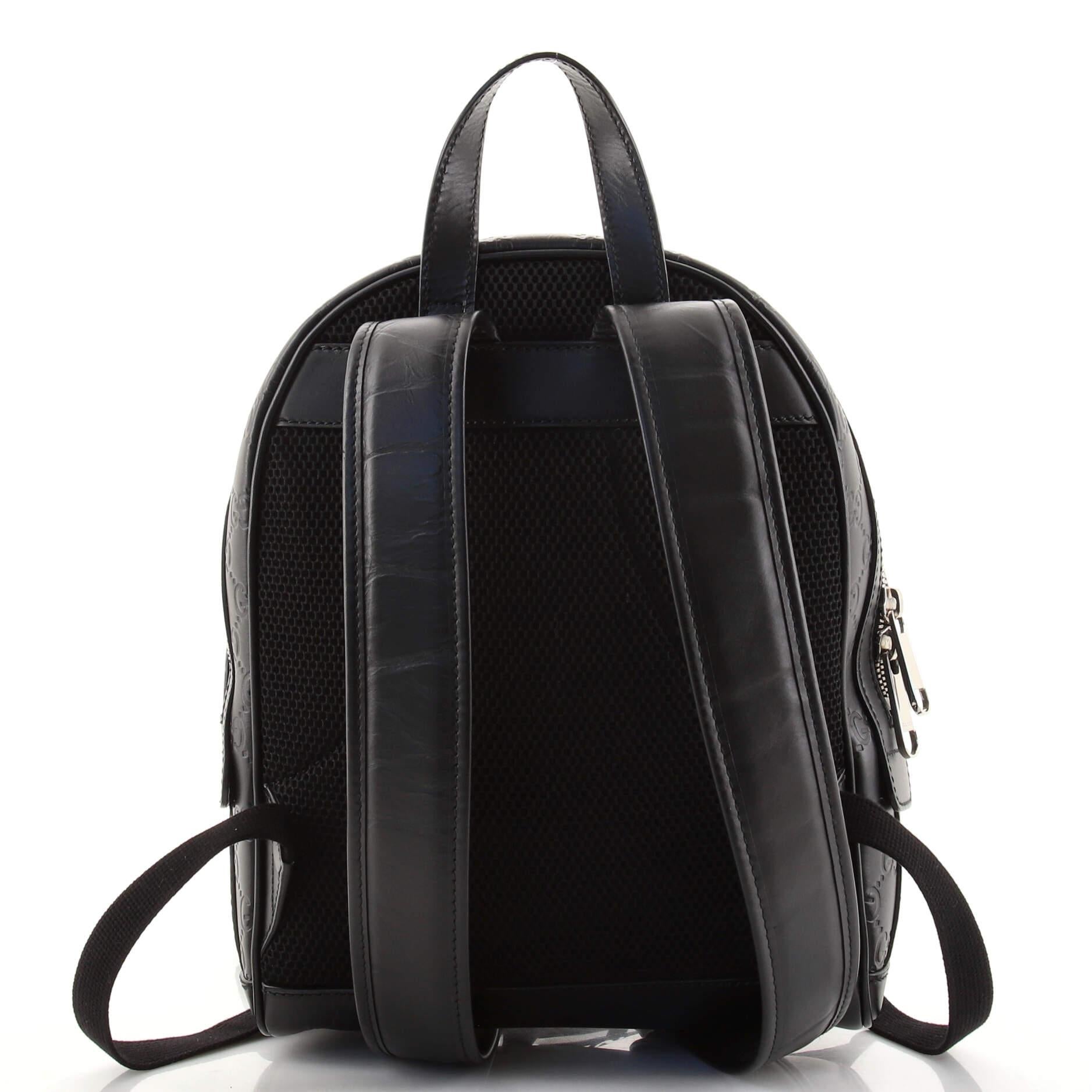 gucci signature backpack
