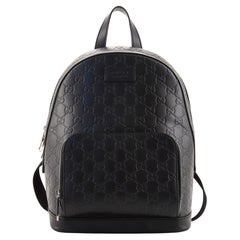 Gucci Signature Pocket Backpack Guccissima Leather Small