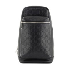 Gucci Signature Slim Umhängetasche Guccissima Leder Klein