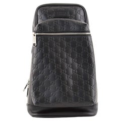 Gucci Signature Slim Crossbody Tasche Guccissima Leder Klein