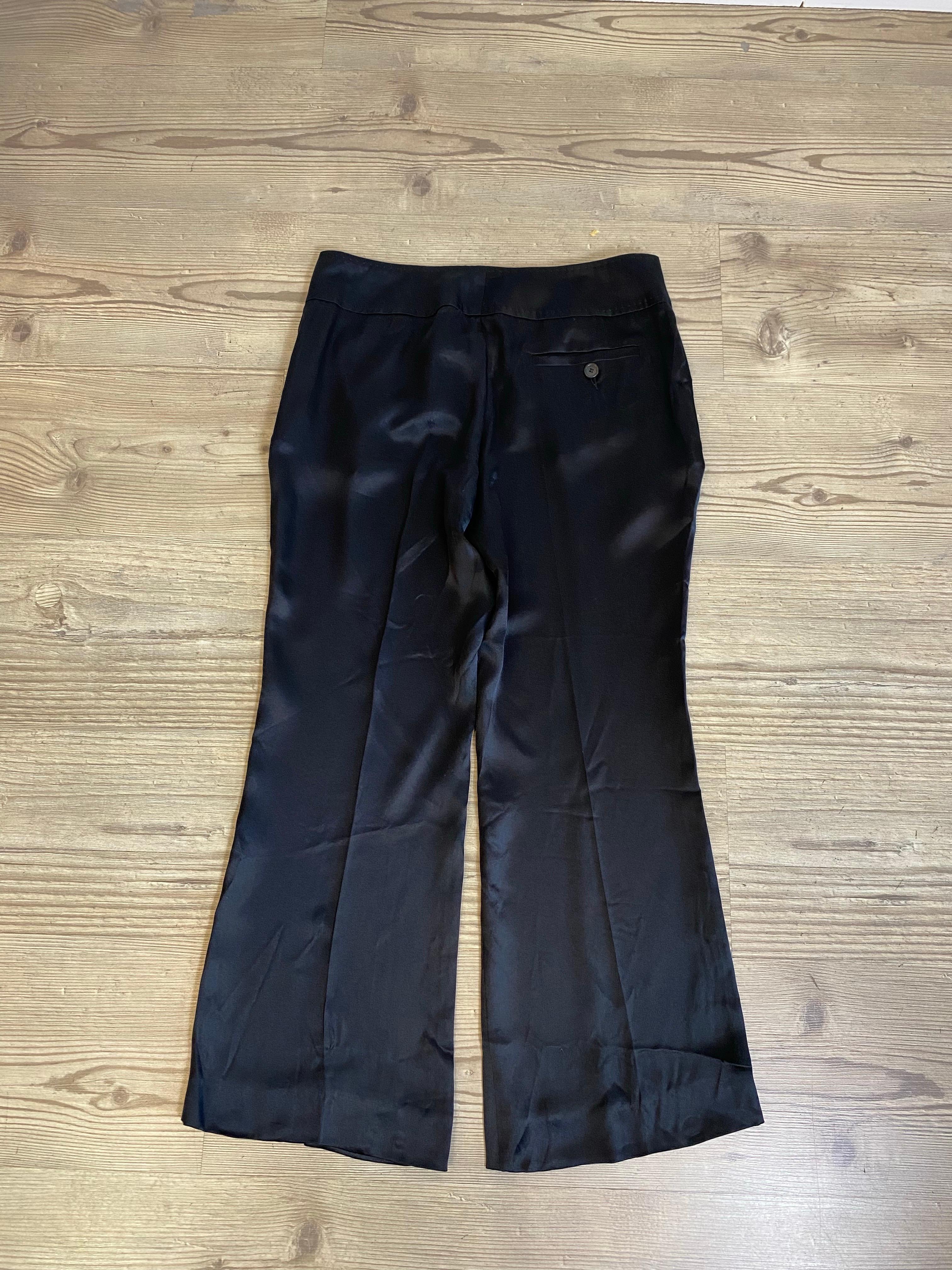 Gucci silk black Pants In Excellent Condition In Carnate, IT