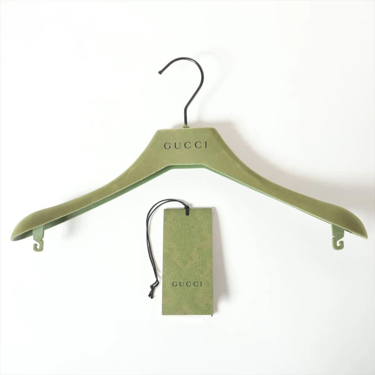 Gucci - Robe en mousseline de soie - Jaune en vente 7