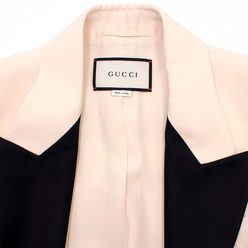 Women's Gucci Silk Cream Blazer US 8
