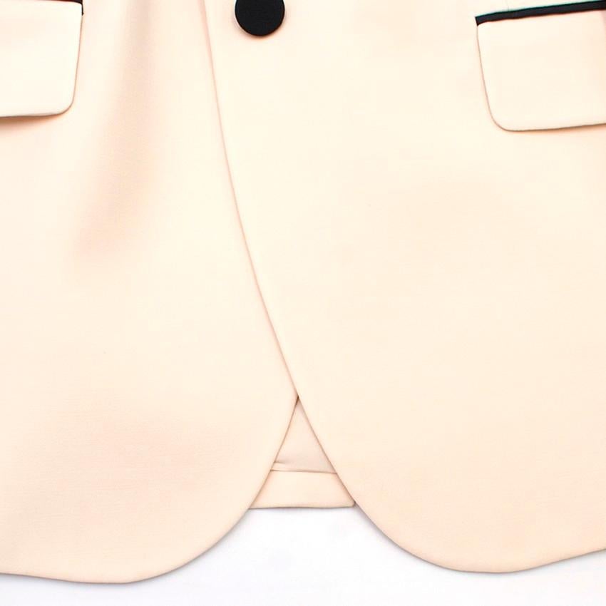 Gucci Silk Cream Blazer US 8 4