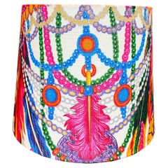 Gucci Silk Indian Tribal Headdress Lampshade