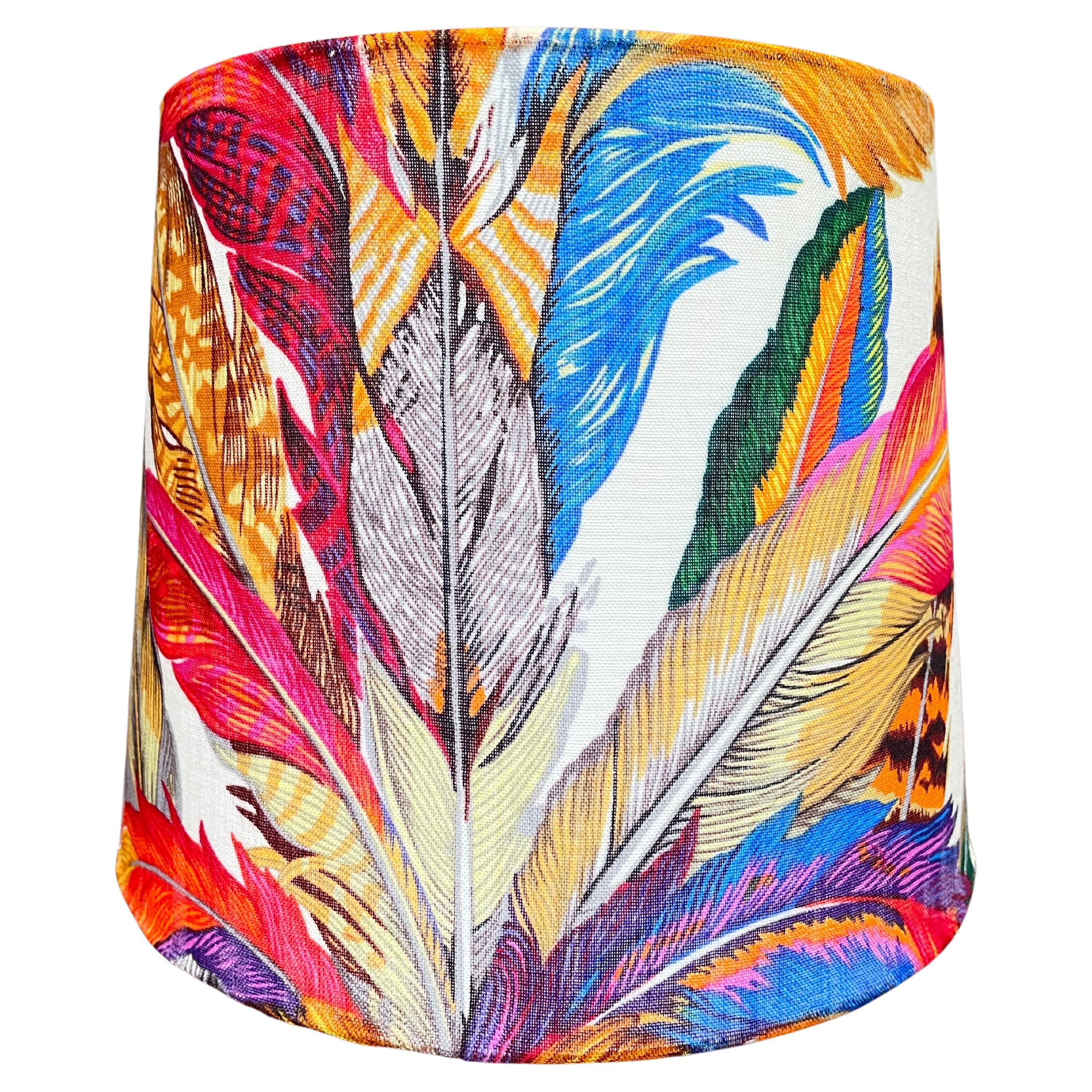 Gucci Silk Indian Tribal Headdress Lampshade