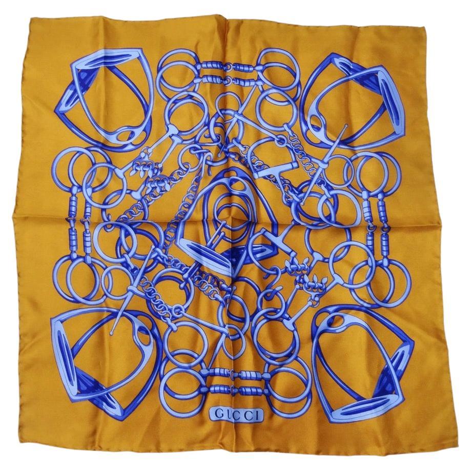 Gucci + Disney Printed Silk Twill Scarf at 1stDibs