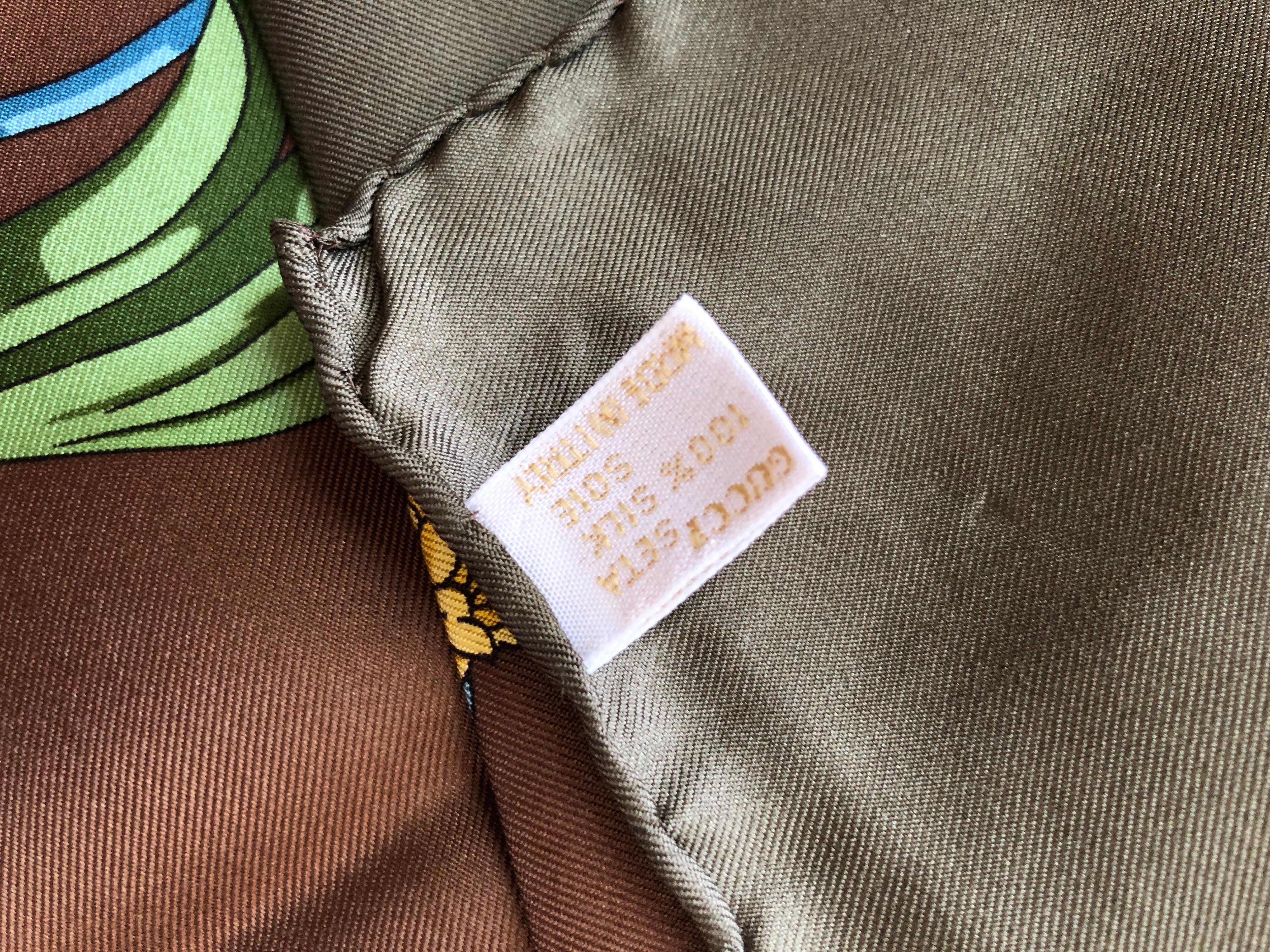 gucci horse scarf