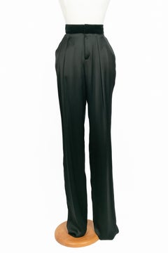 Gucci silk trousers