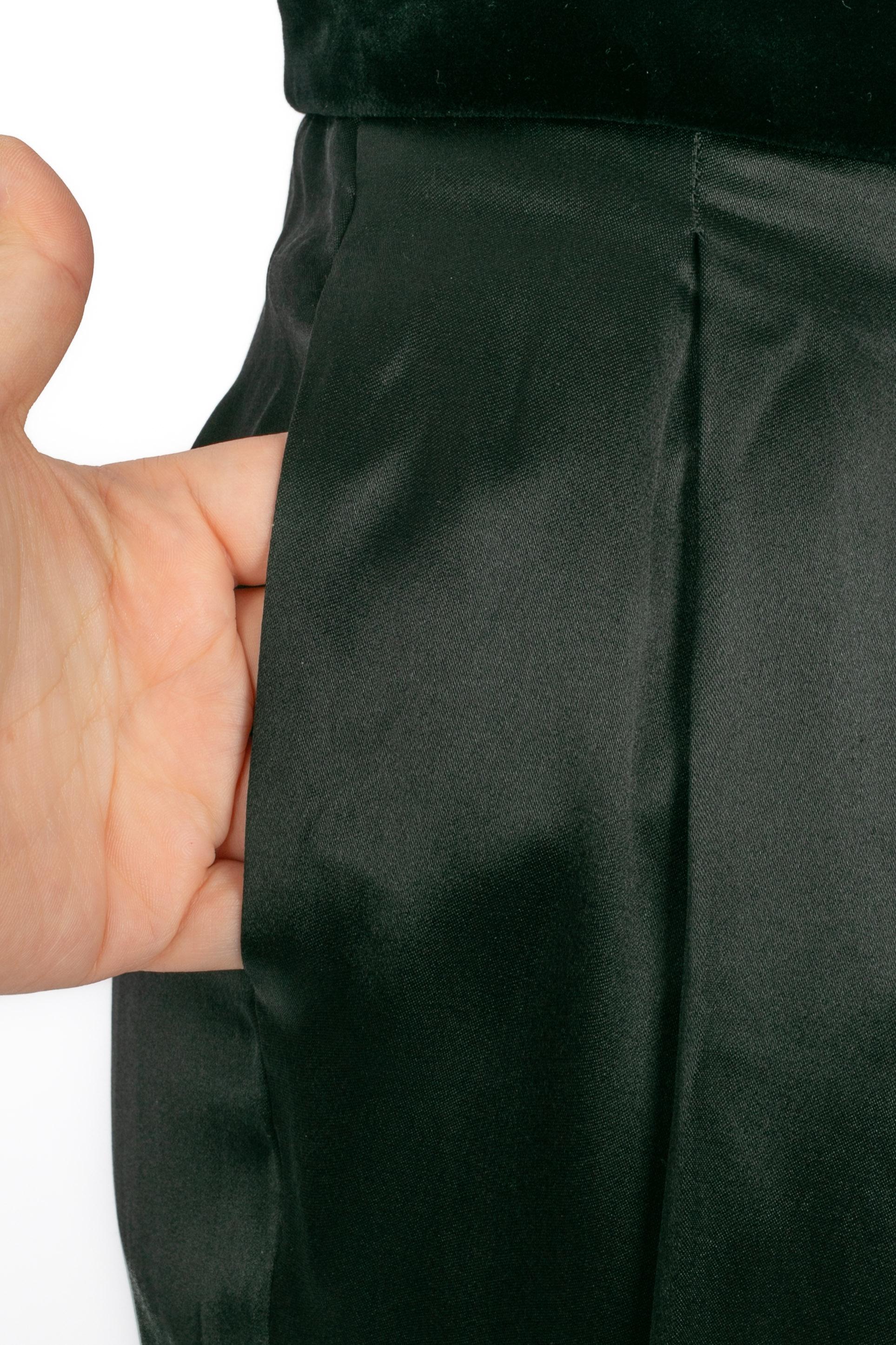 Pantalon en soie Gucci en vente 1