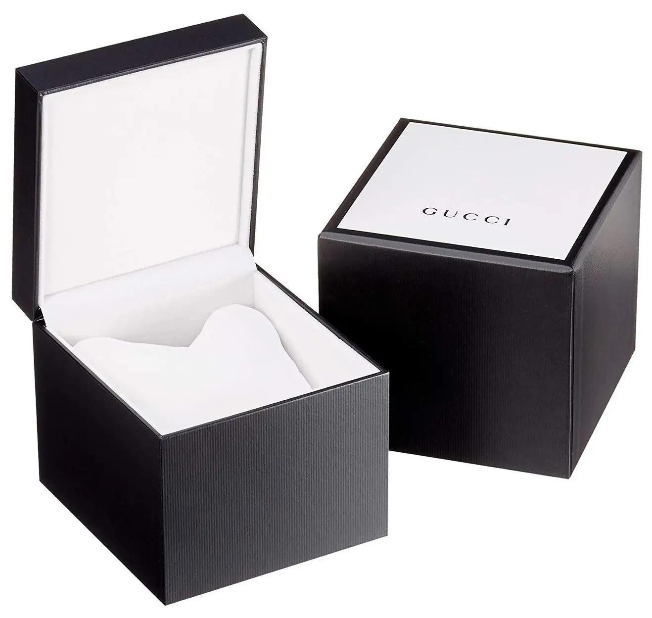 Gucci Bracelet boule en argent avec fermoir rayé YBA602707001 Unisexe en vente