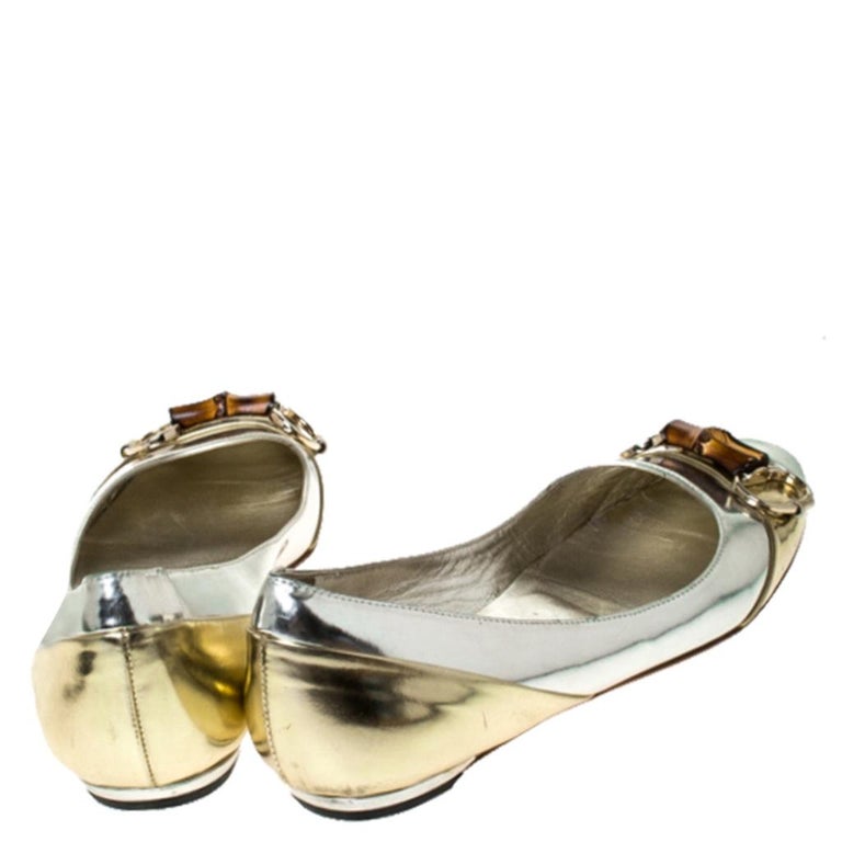 gucci ballet flat with horsebit