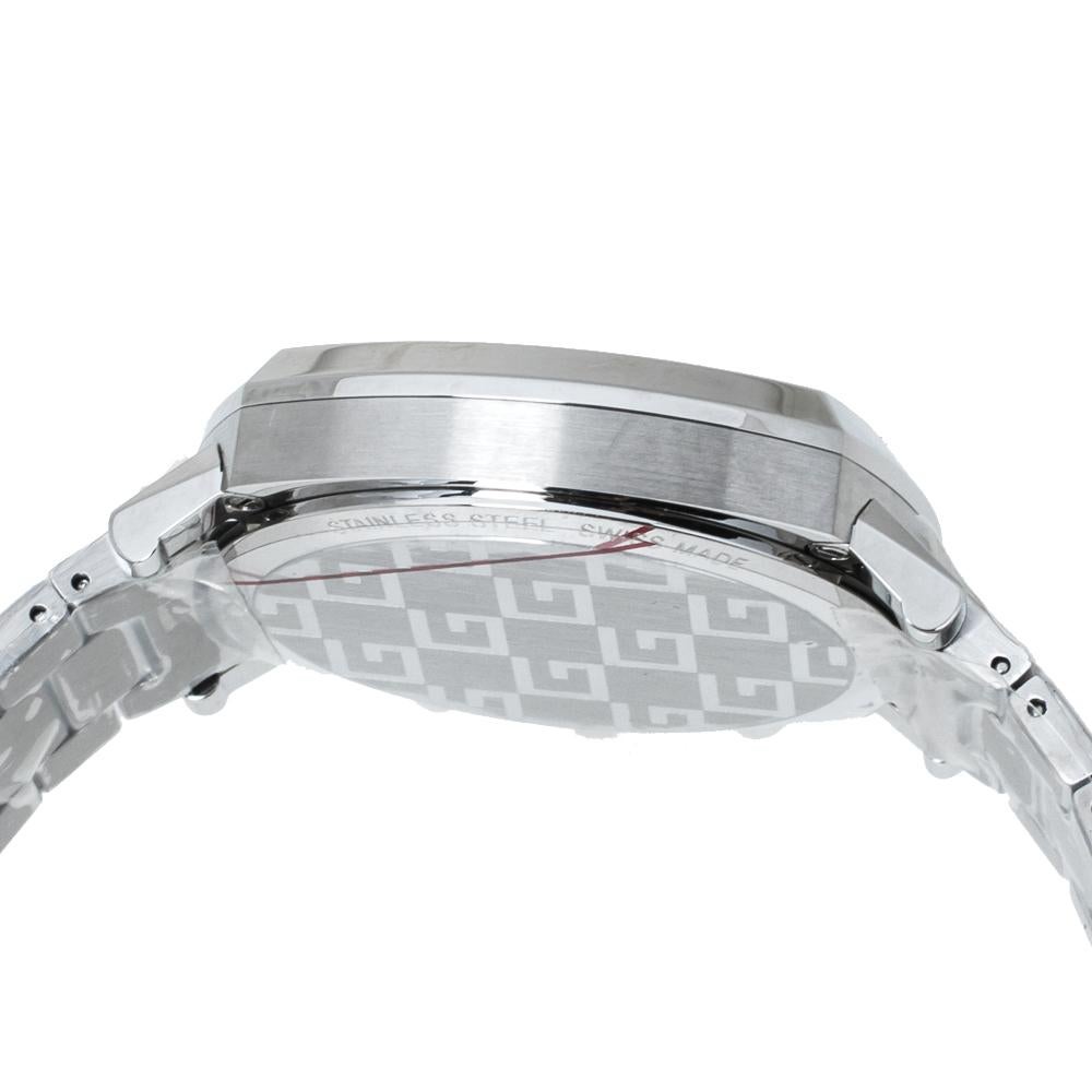 Gucci SIlver Stainless Steel Grip YA157302 Men's Wristwatch 40 mm 3