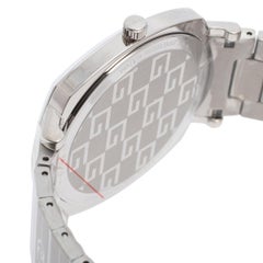 Reloj de pulsera Gucci de acero inoxidable plateado YA157410 para mujer 38 mm