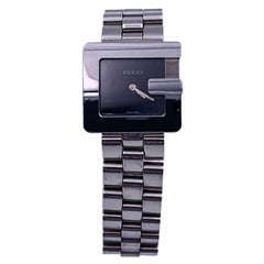 Gucci Silver Stainless Steel Mod 3600 J G Shape Unisex Wrist Watch For Sale  at 1stDibs | gucci 3600 j, gucci 3600m, gucci g shaped watch