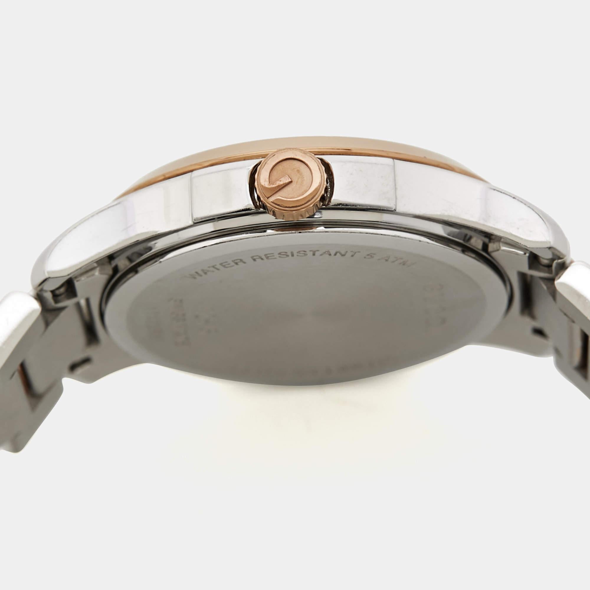 Gucci Silver Two-Tone Stainless Steel G-Timeless YA126564 Women's Wristwatch 27  1