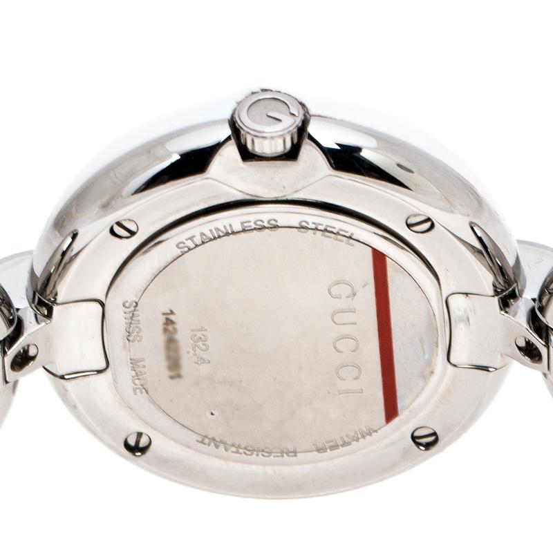 gucci stainless steel back water resistant