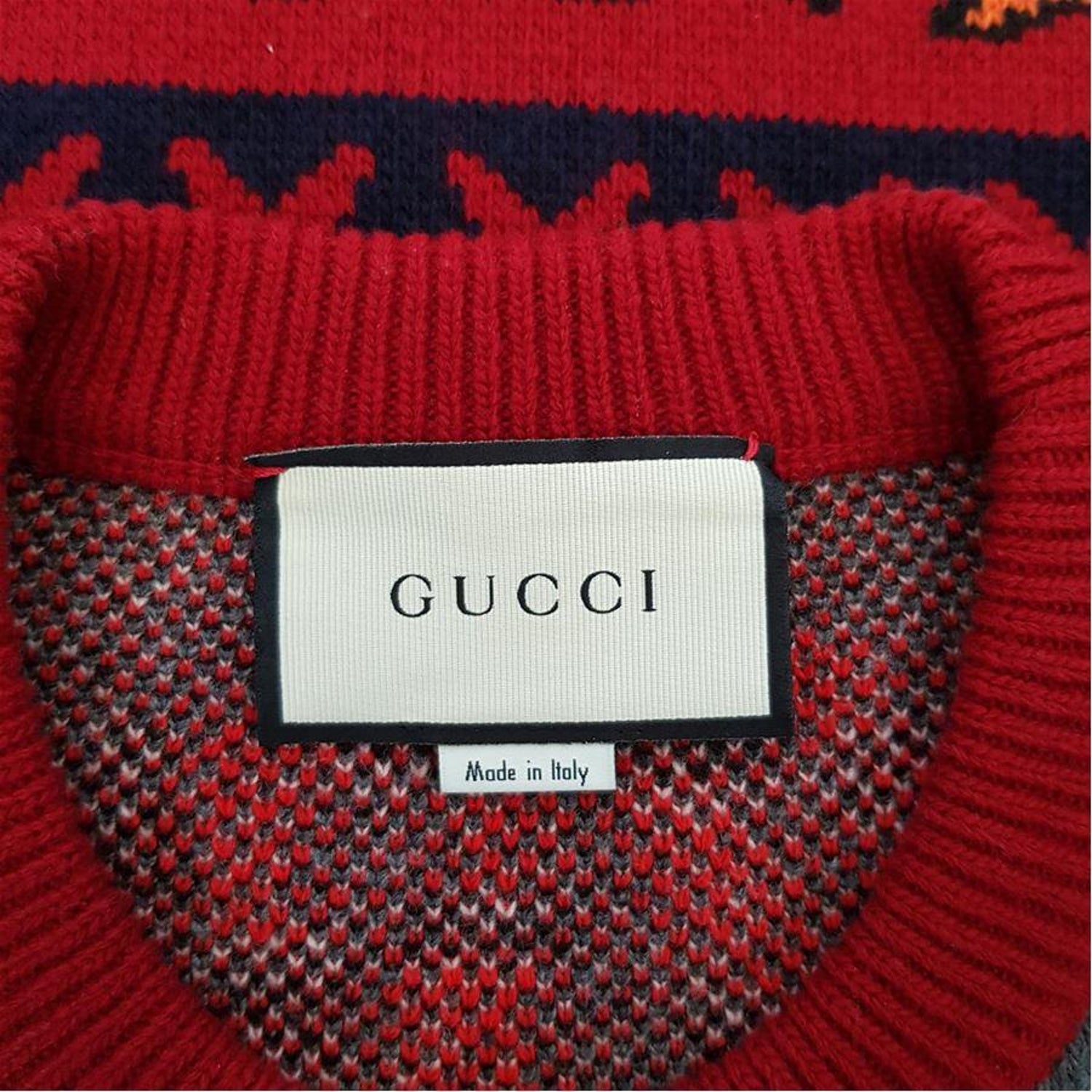 Gucci "Sine Amore Nihil" Men Wool Pull at 1stDibs | sine amore nihil gucci,  gucci sine amore nihil pullover, gucci amore sweater