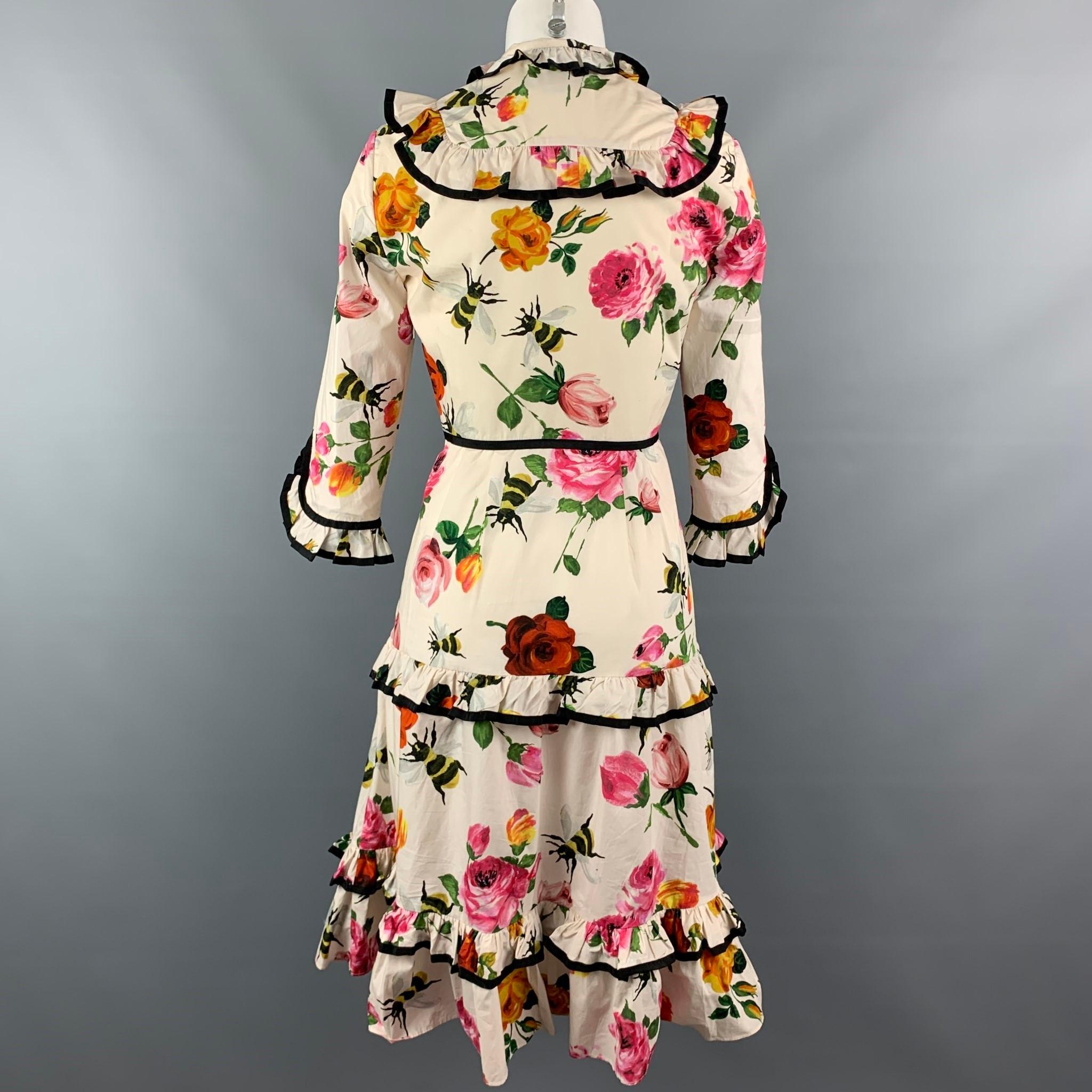 gucci floral dress