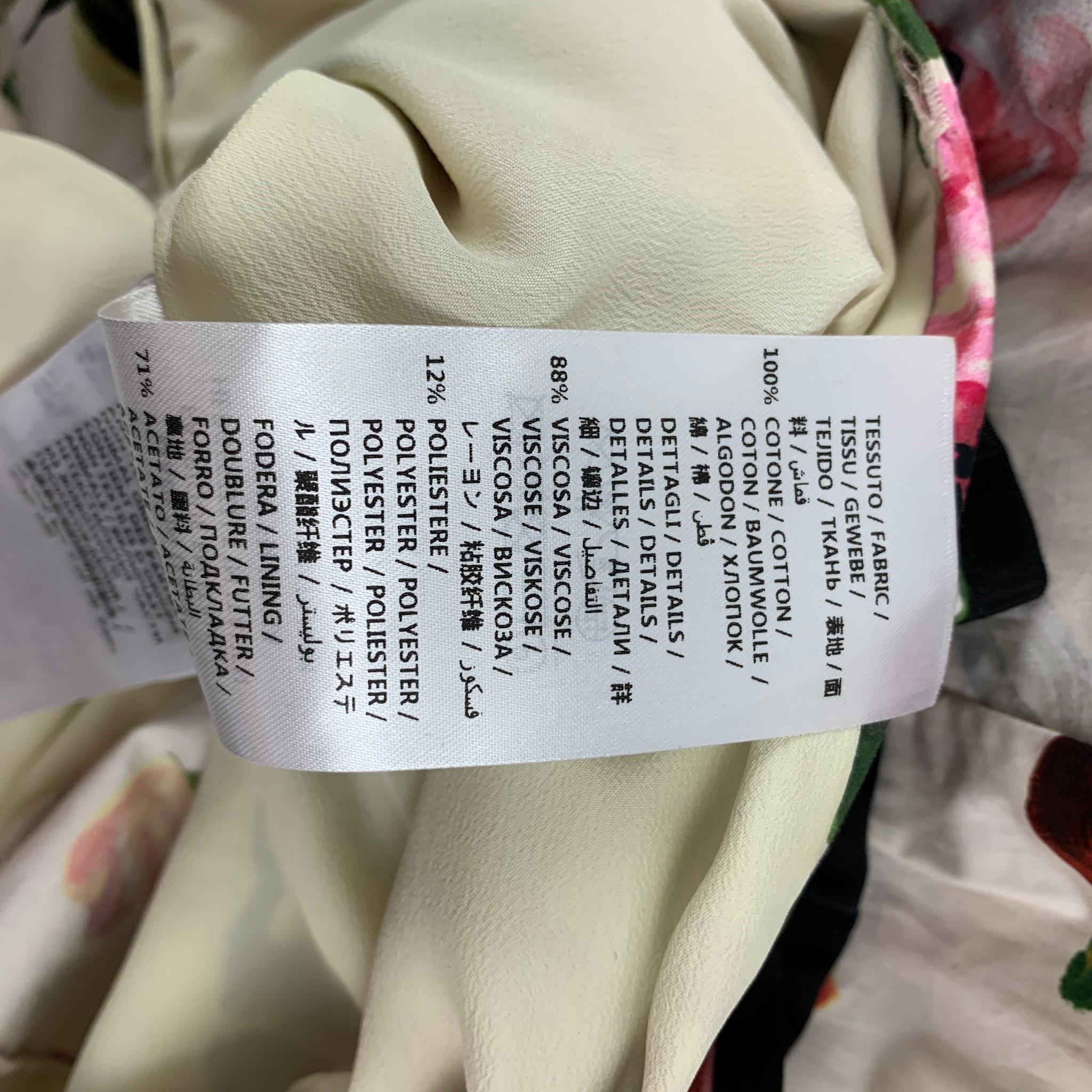 floral dress gucci