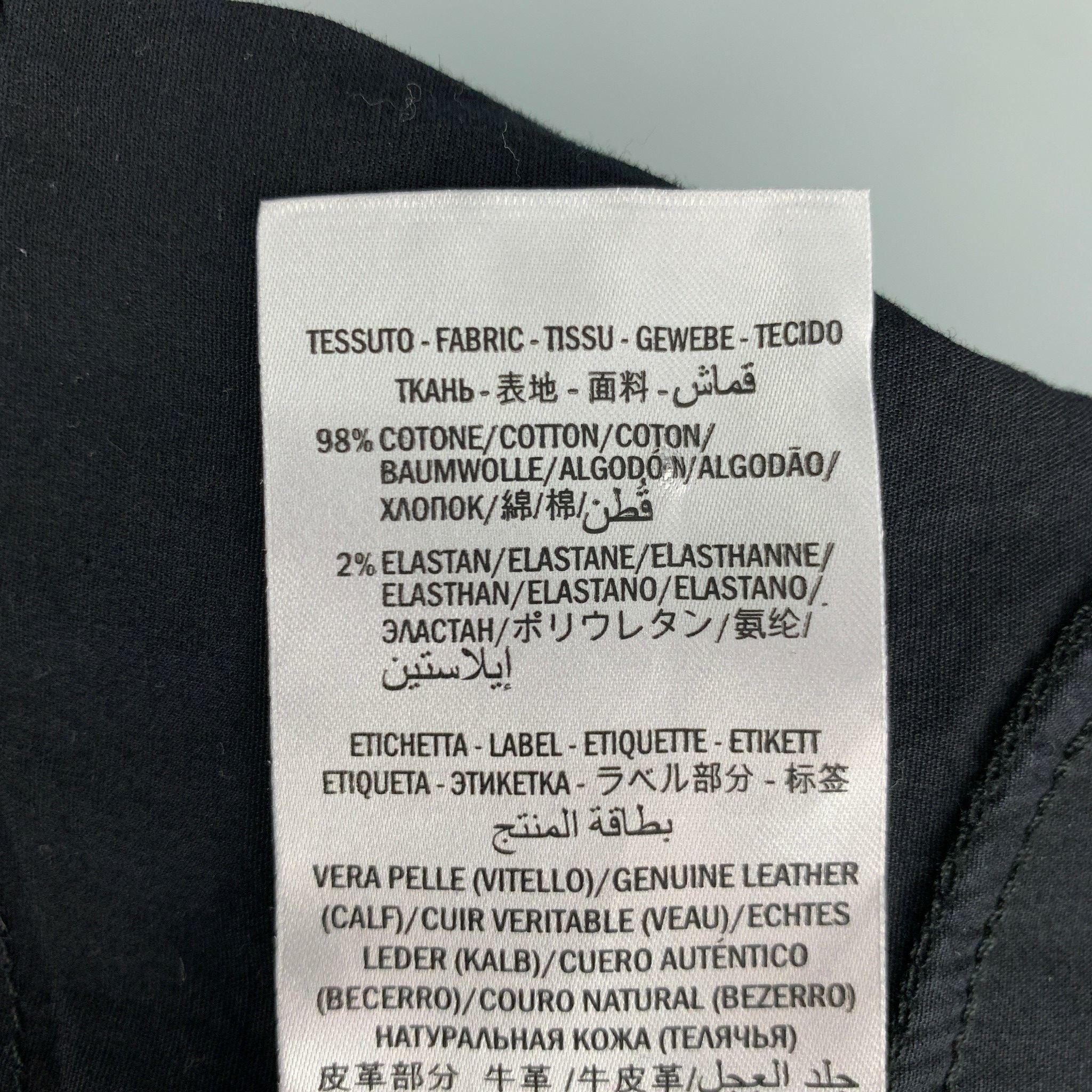 GUCCI Größe 28 Schwarz Stickerei Baumwolle Skinny Jeans im Angebot 4