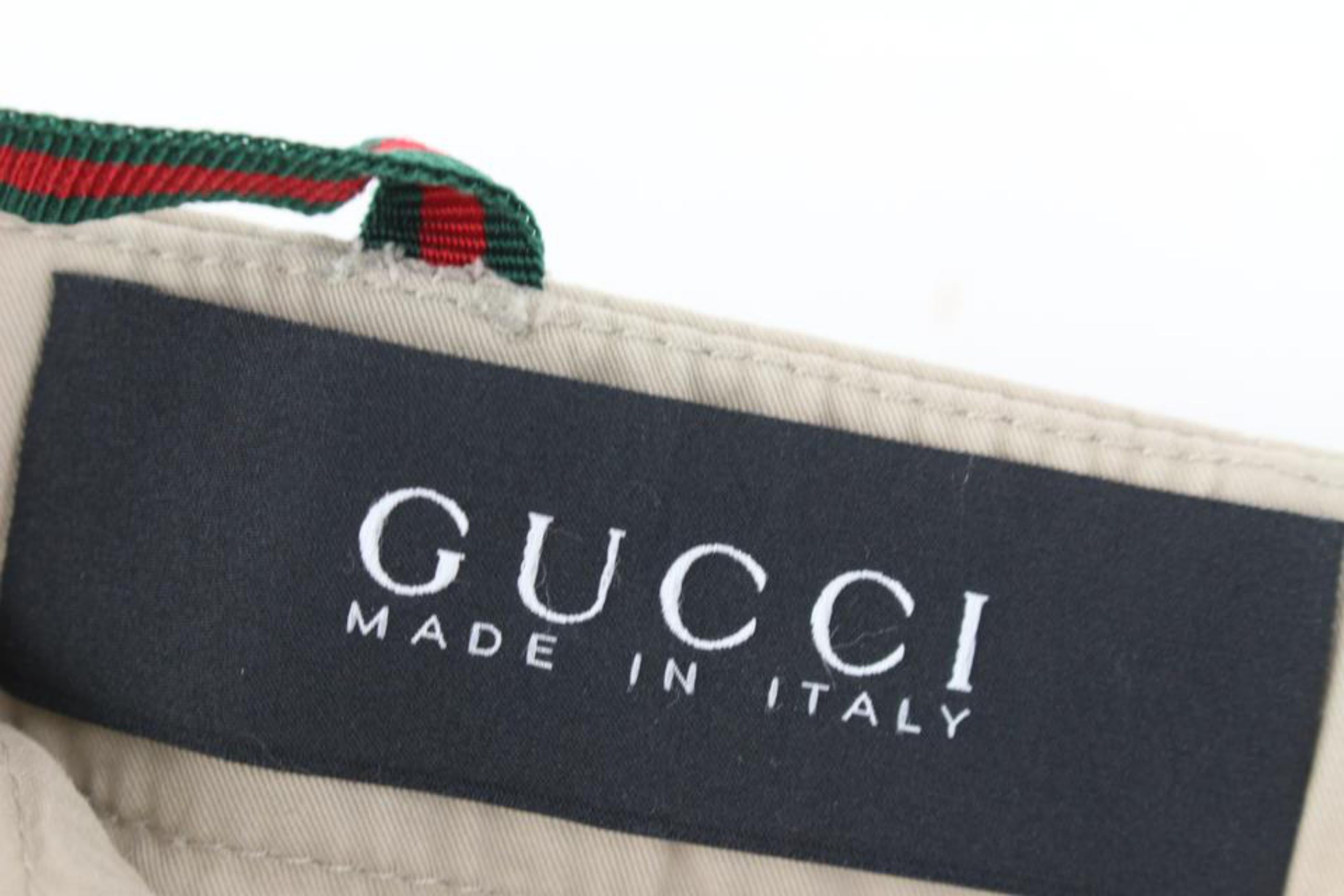 Gucci Größe 32 US Web Loop Khaki Beige 125g31
Hergestellt in: Italien
Maße: Länge:  16
