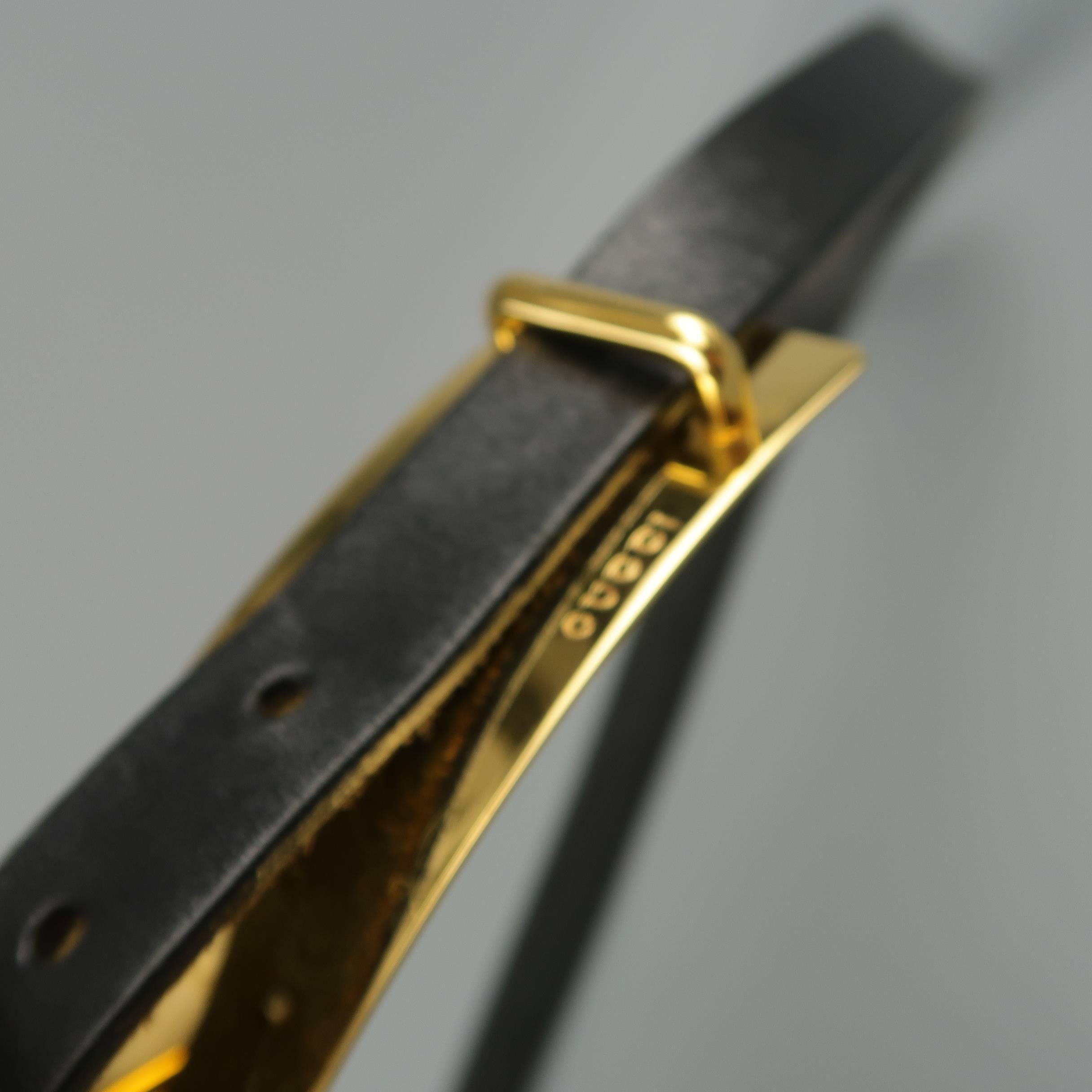 gold metal plate belt