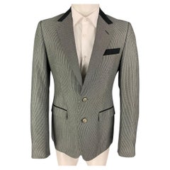 Vintage GUCCI Gray Blazer Authentic Gucci Women's Jacket 
