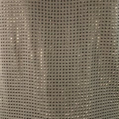 GUCCI Size L Black Studded Silk Dolman Sleeves Crew Neck T-shirt