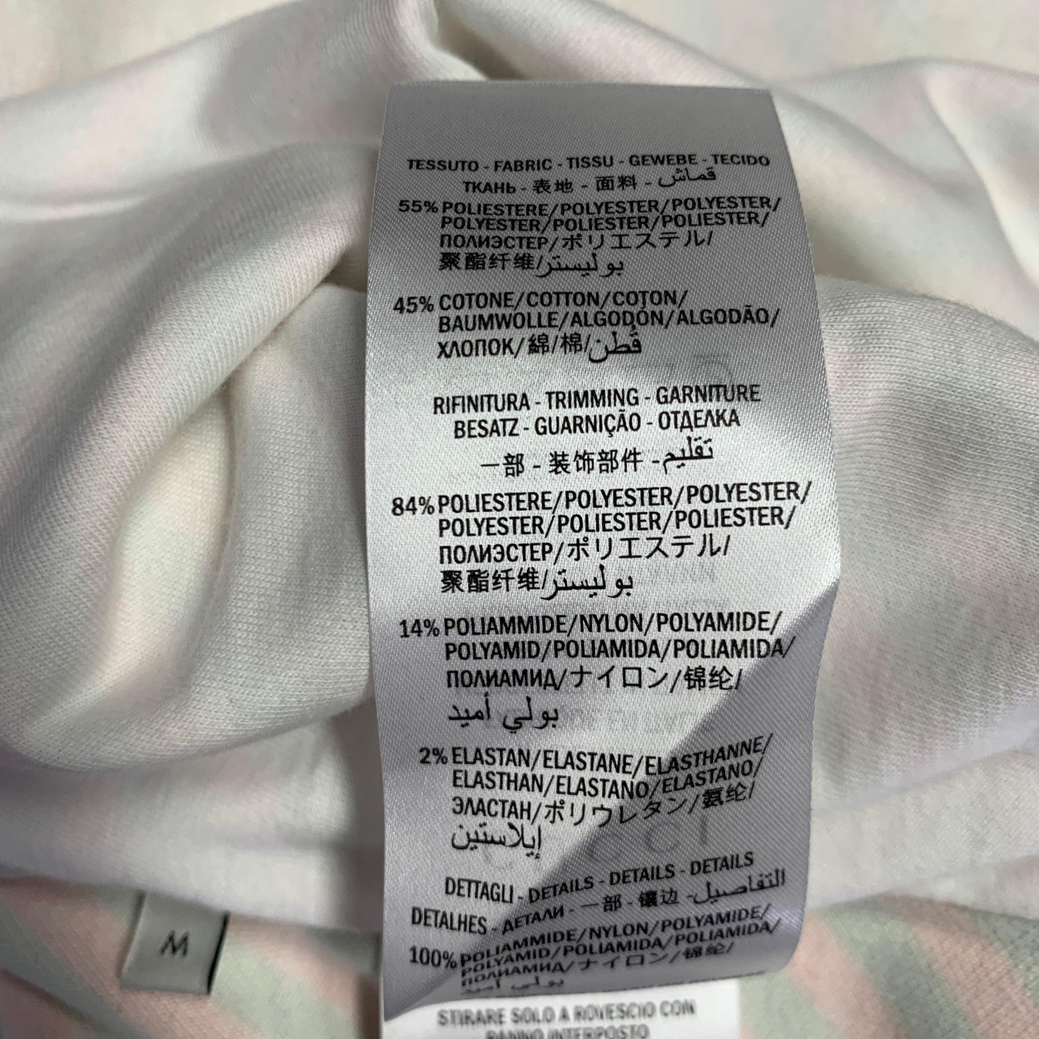 GUCCI Veste en jersey technique de polyester extensible rouge et verte, taille M en vente 2