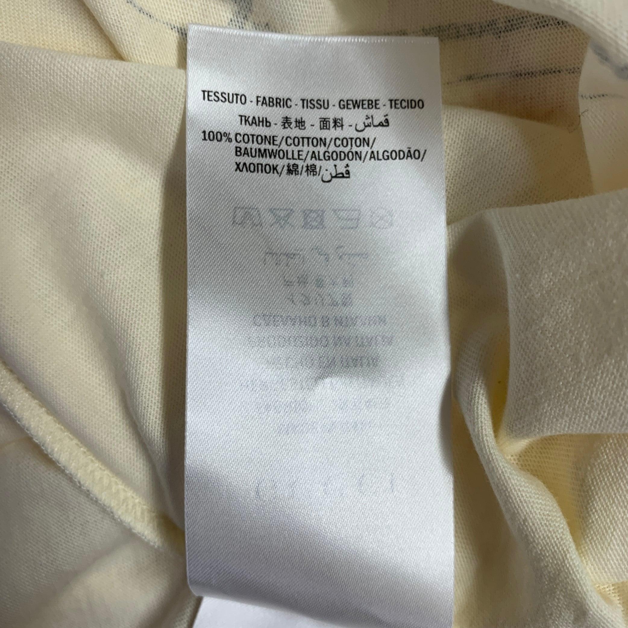 T S Gucci taglia Ipnotismo Crema Rosso Nero Stampa Maglietta in cotone a girocollo in vendita 2
