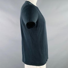 GUCCI Size XL Black Jersey Crew Neck T-shirt