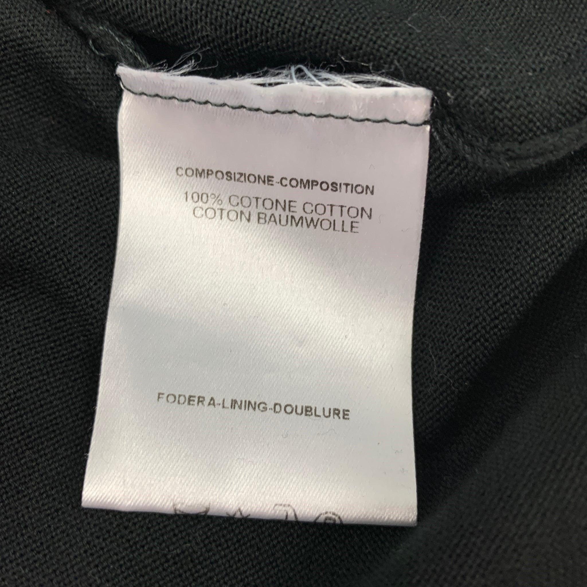 Women's GUCCI Size XS Black Cotton Scoop Neck Pullover