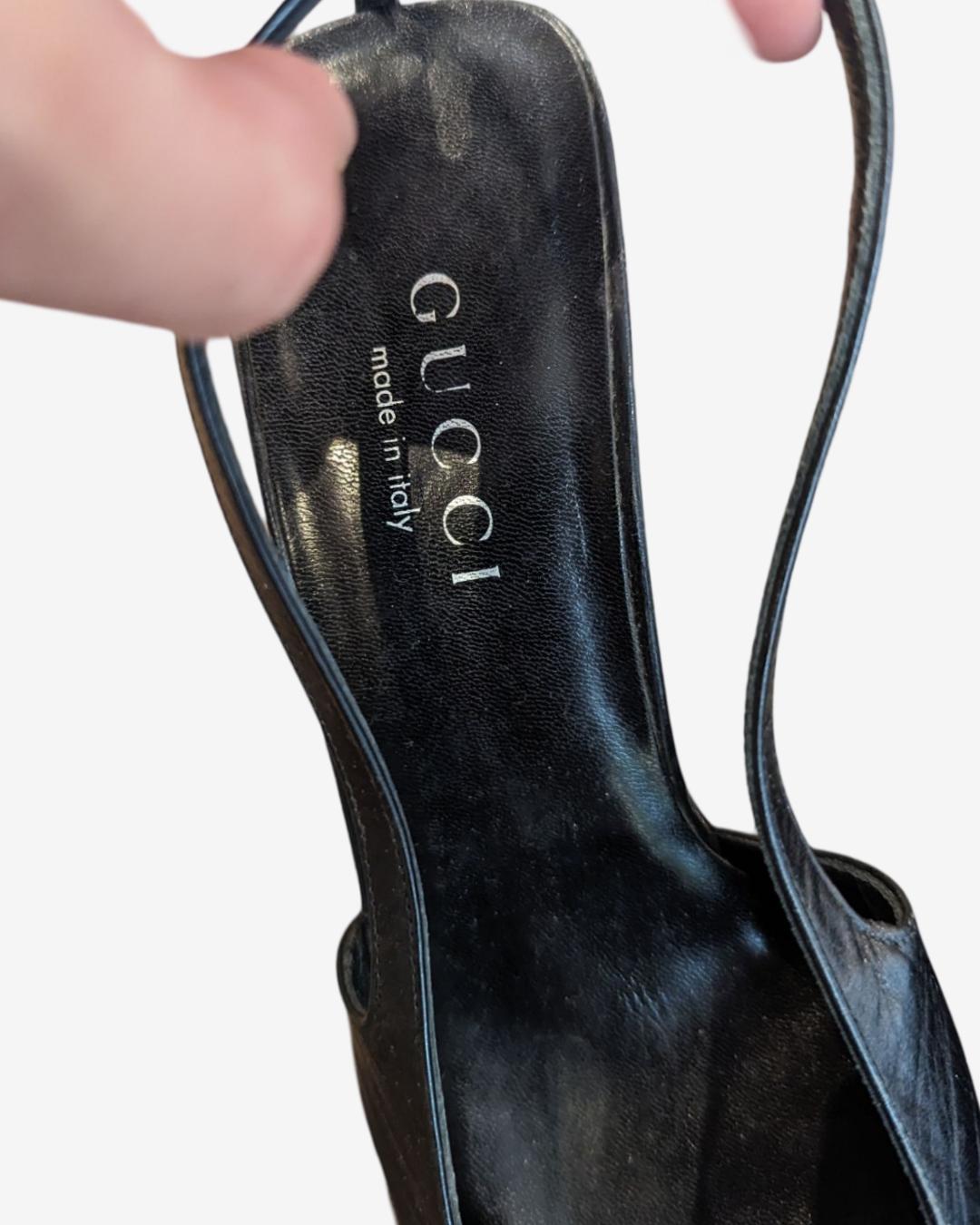 Gucci Slingback G Crystal by Tom Ford 12