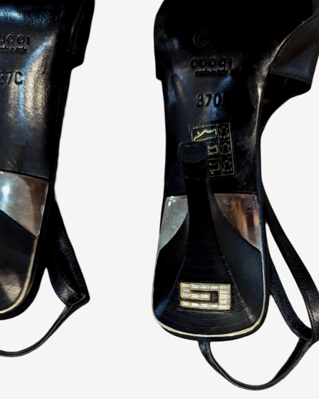 Gucci Slingback G Crystal by Tom Ford 2