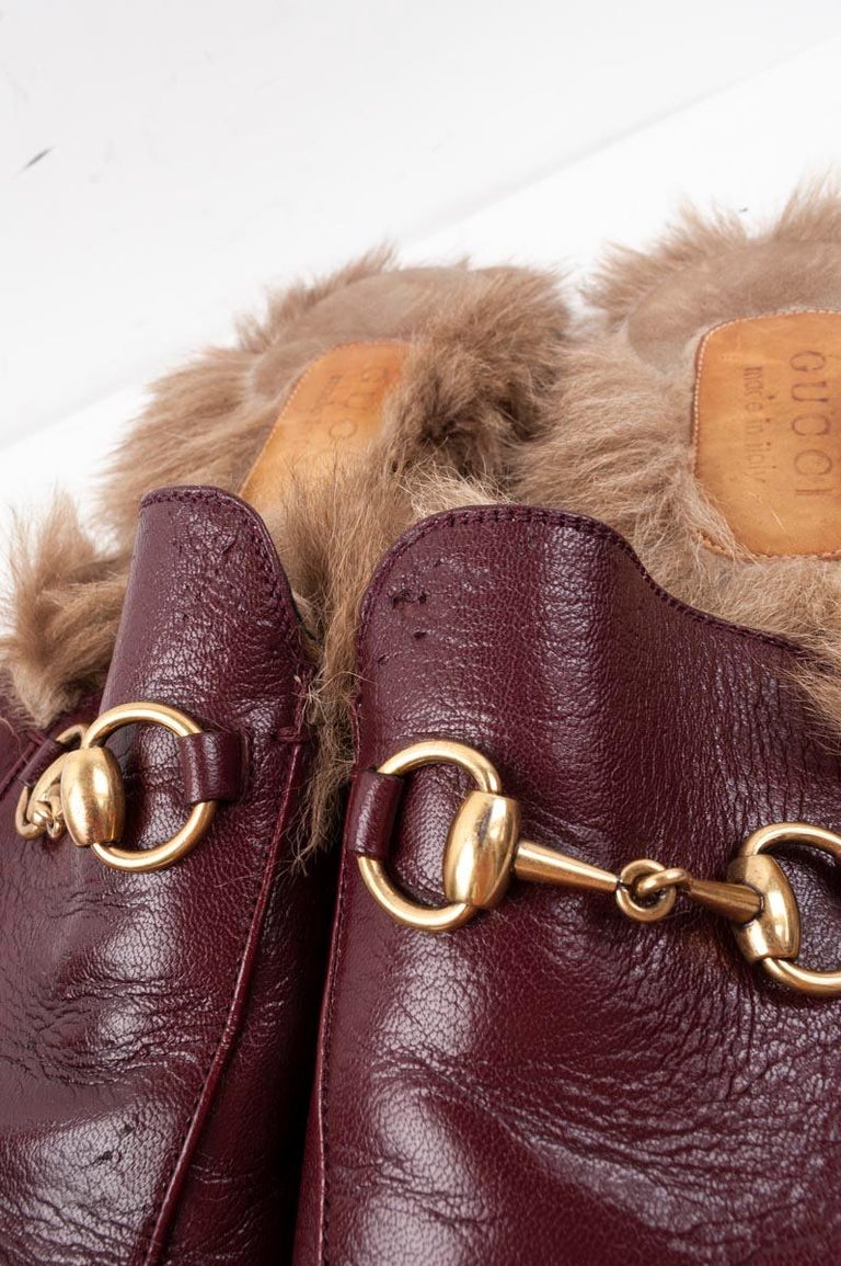 Ciabatte pelliccia shop gucci