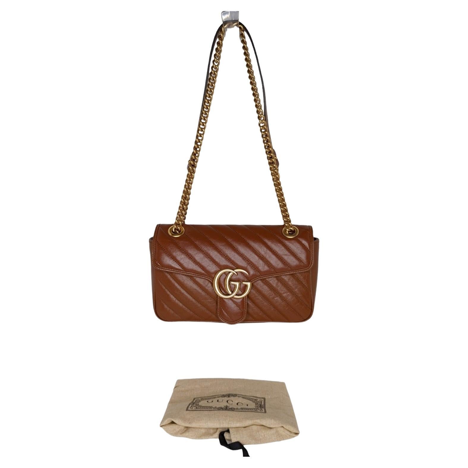 Gucci Small GG Marmont Matelass�é Shoulder Bag