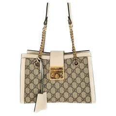 Gucci Small GG Supreme Padlock Shoulder Bag