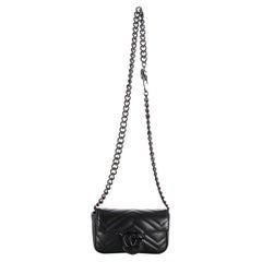 Gucci Small Leather Belt Bag Black