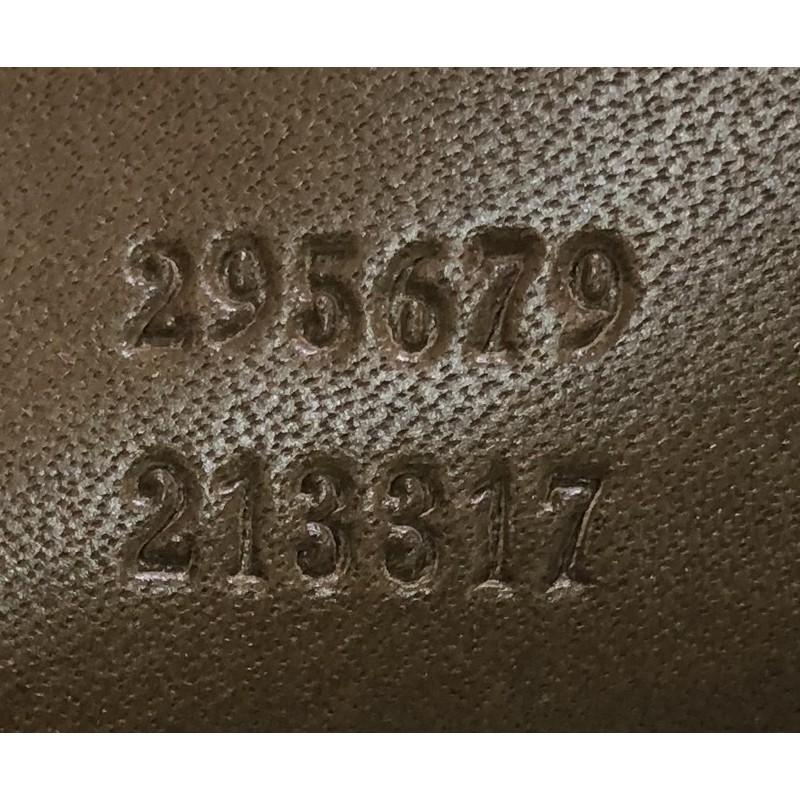 Gucci Snap Flap Messenger Bag Diamante Coated Canvas Medium 2