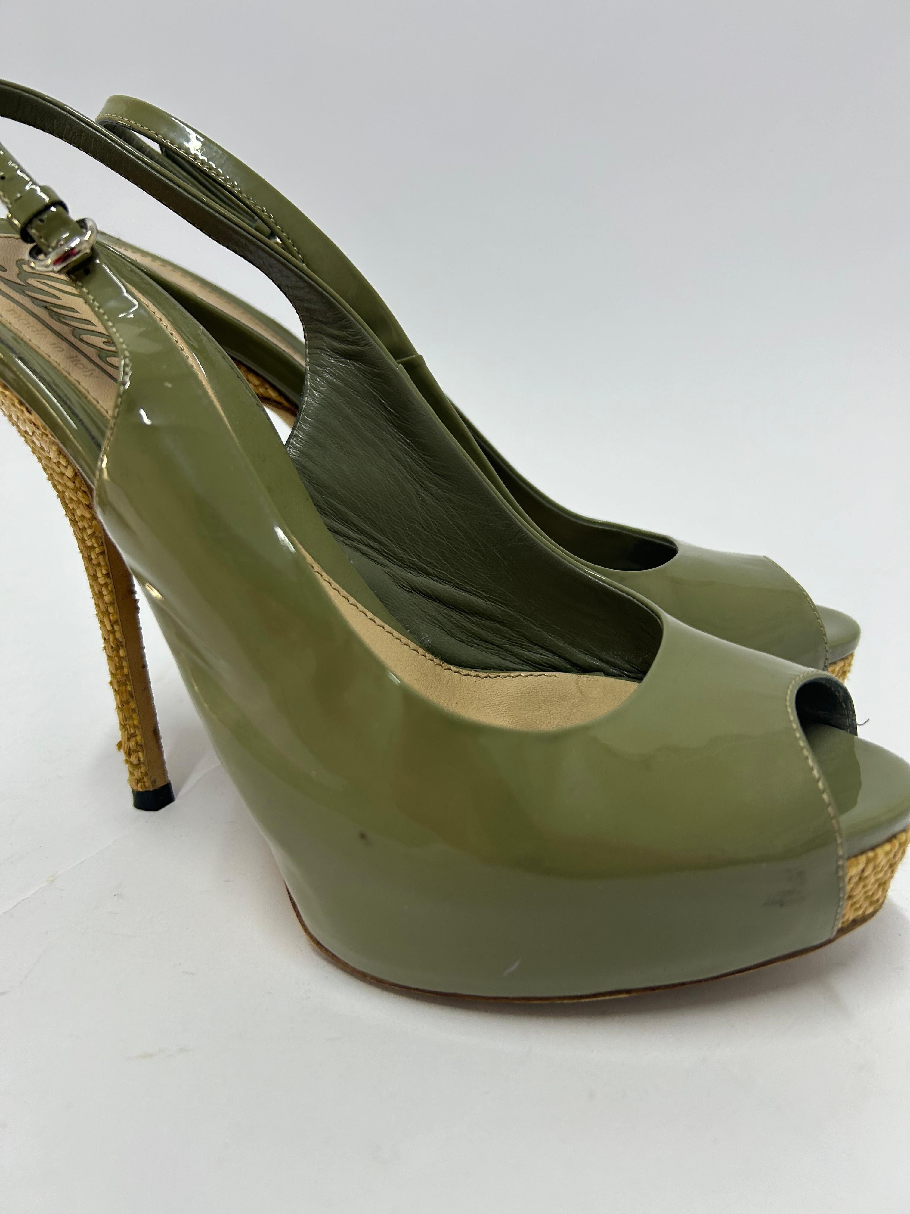 Gucci Sofia Slingback Sandals Size EU 37 5