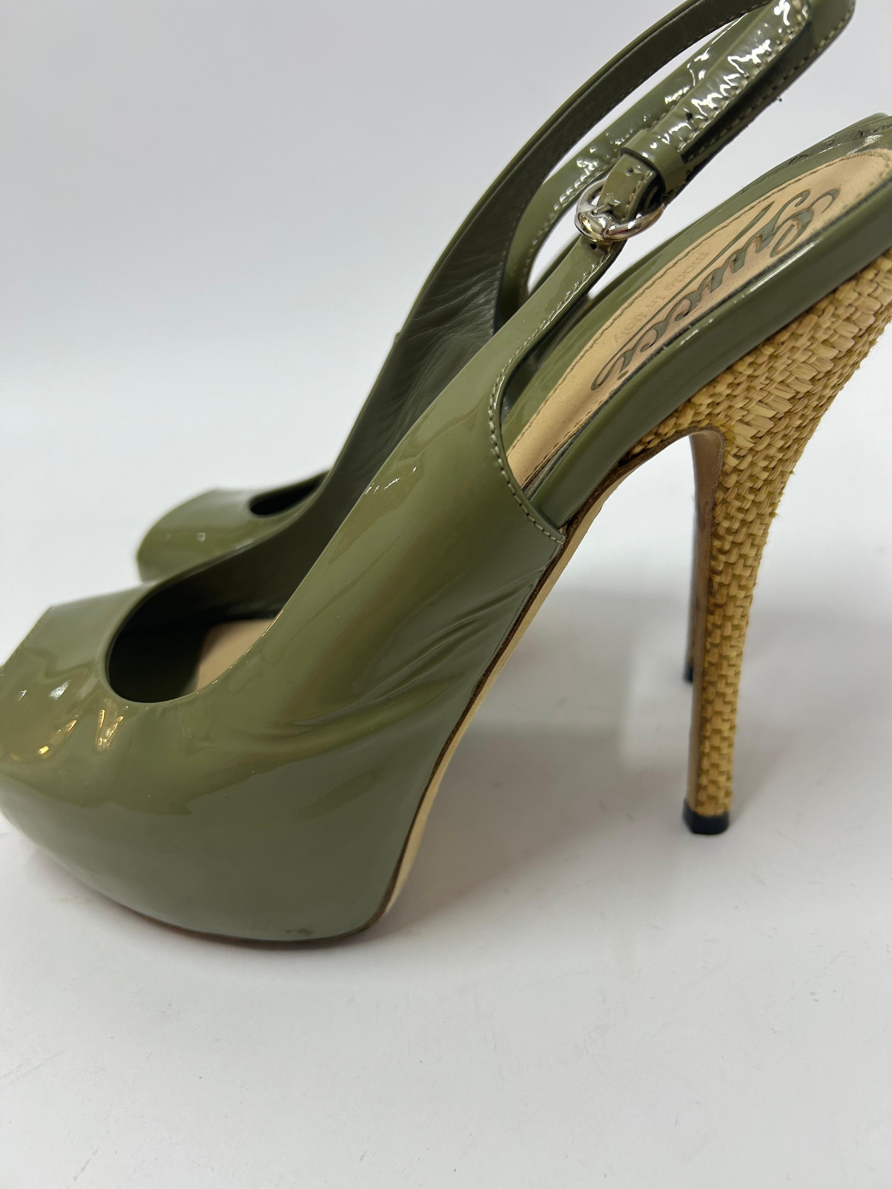 Gucci Sofia Slingback Sandals Size EU 37 7