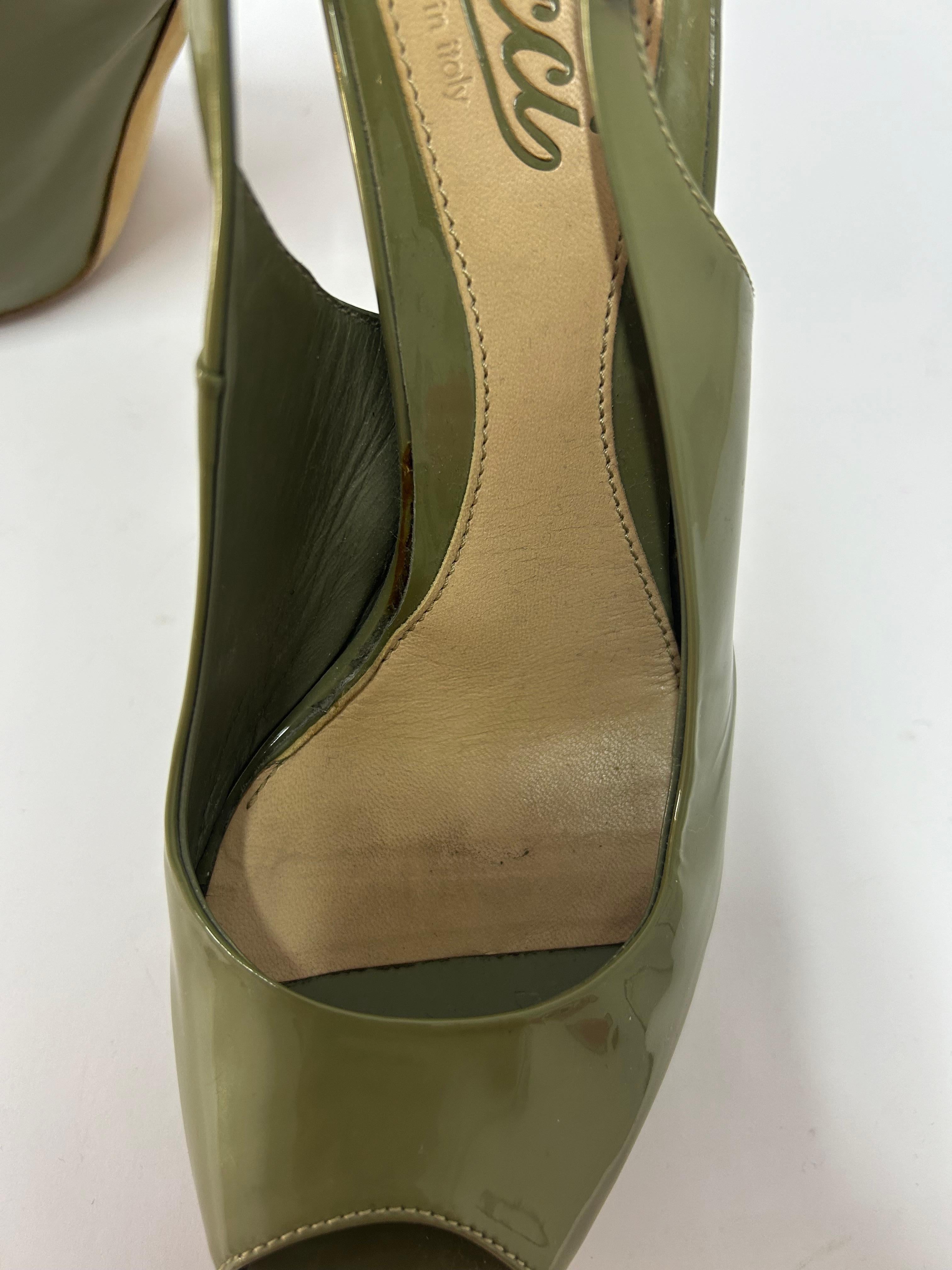 Gucci Sofia Slingback Sandals Size EU 37 8