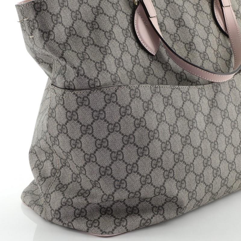 Gucci Soft Diaper Bag GG Coated Canvas Large 1
