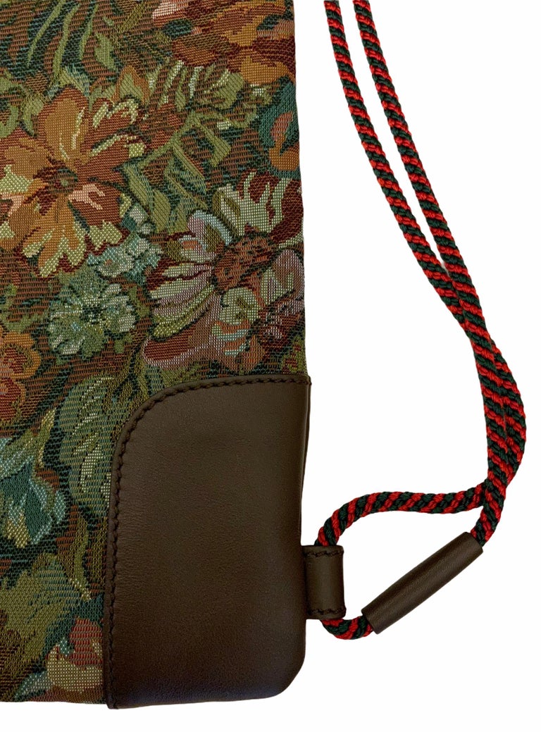 Gucci Soft Drawstring Backpack at 1stDibs