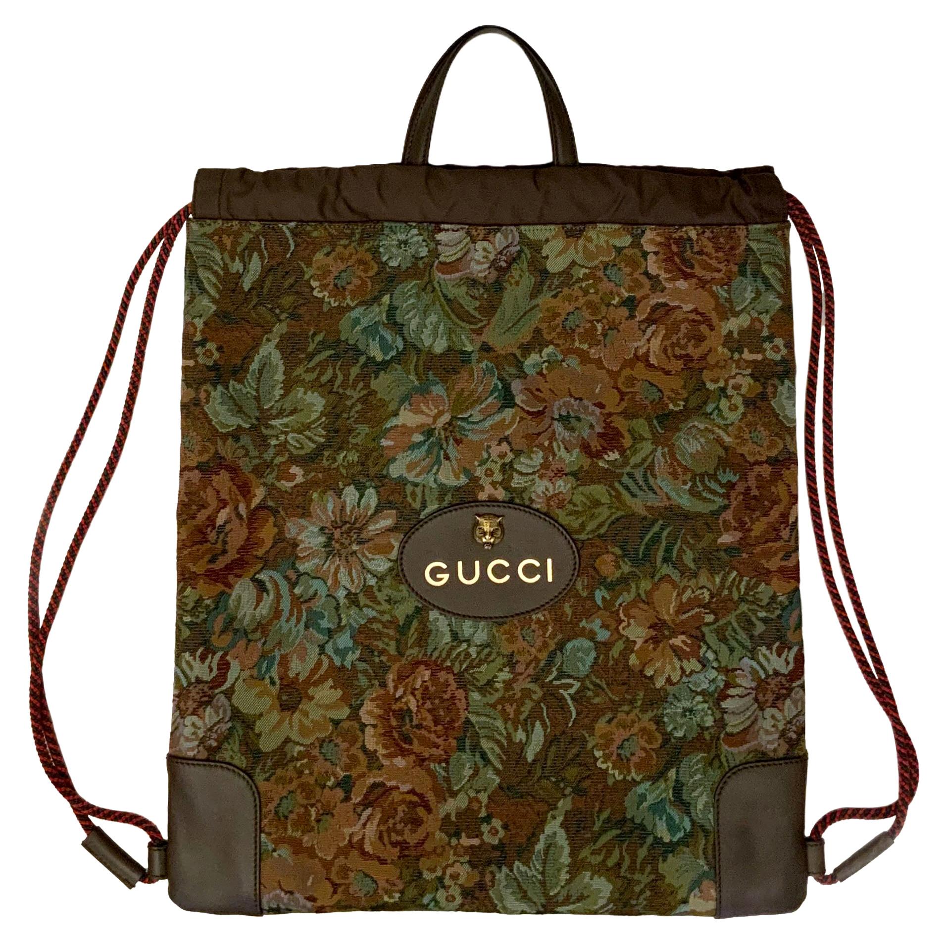 Gucci Soft Drawstring Backpack at 1stDibs | gucci drawstring bag, gucci  drawstring backpack, soft cloth backpack