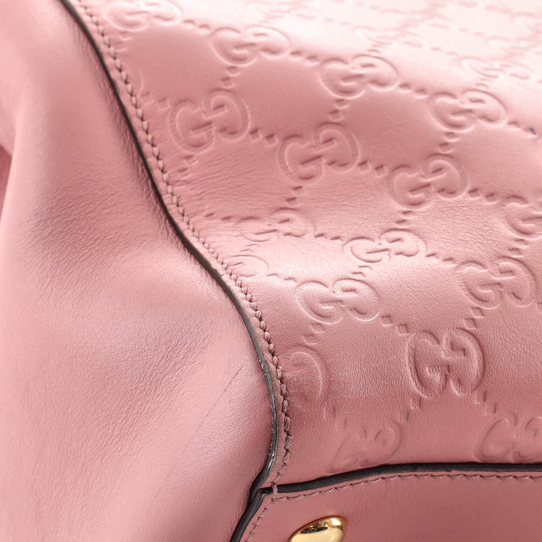 Gucci Soft Signature Shoulder Bag Guccissima Leather Medium 2